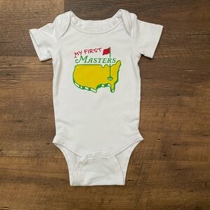 Official Masters Baby Onesie 3-6M